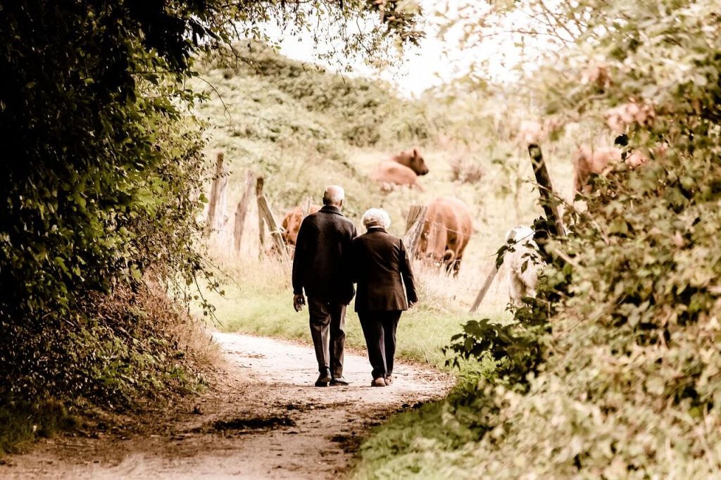 person walking daily for better health and fitness