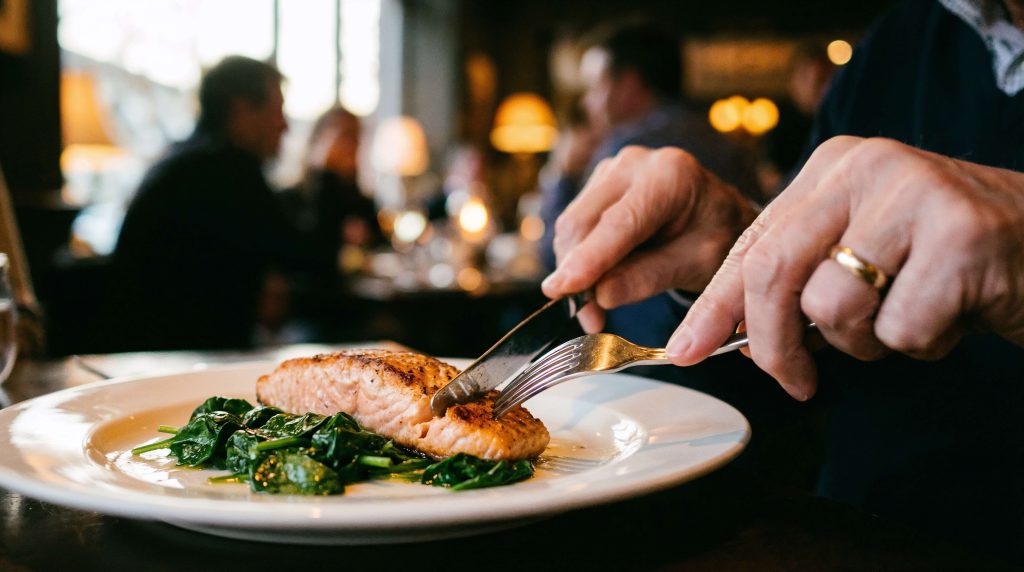foods to reduce chronic diseases with a healthy fish meal
